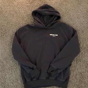 Women’s White Fox brown and cream volume 3 puff letter hoodie #Whitefox #Hoodie